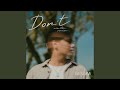 Don't (Acoustic Version)