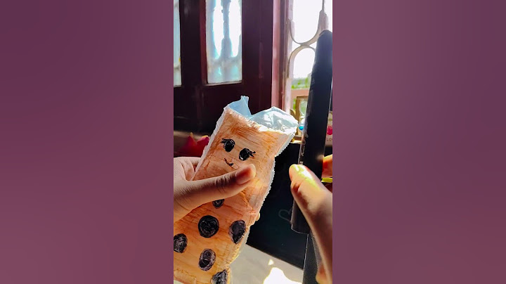 Boba tea 🤎#boba #bobatea #diy #diycrafts #brown #chocolate #cute #lovely #craft 🤎🤎🤎🤎🤎