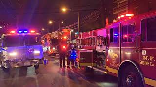 Signal 11 Working Fire Senior Citizen Building (Franklin Ave) Fatal Newark Nj 2-4-23