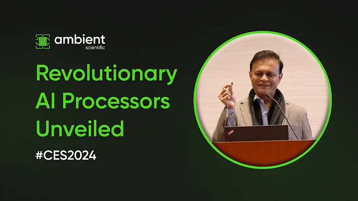 Ambient Scientific Unveils Revolutionary AI Processors @CES  2024 | Shaping the Future of Tech