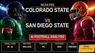 San Diego State vs Colorado State | Prediction 📺 @Tactical_Logic_FOOTBALL @Tactical_Logic_NBA