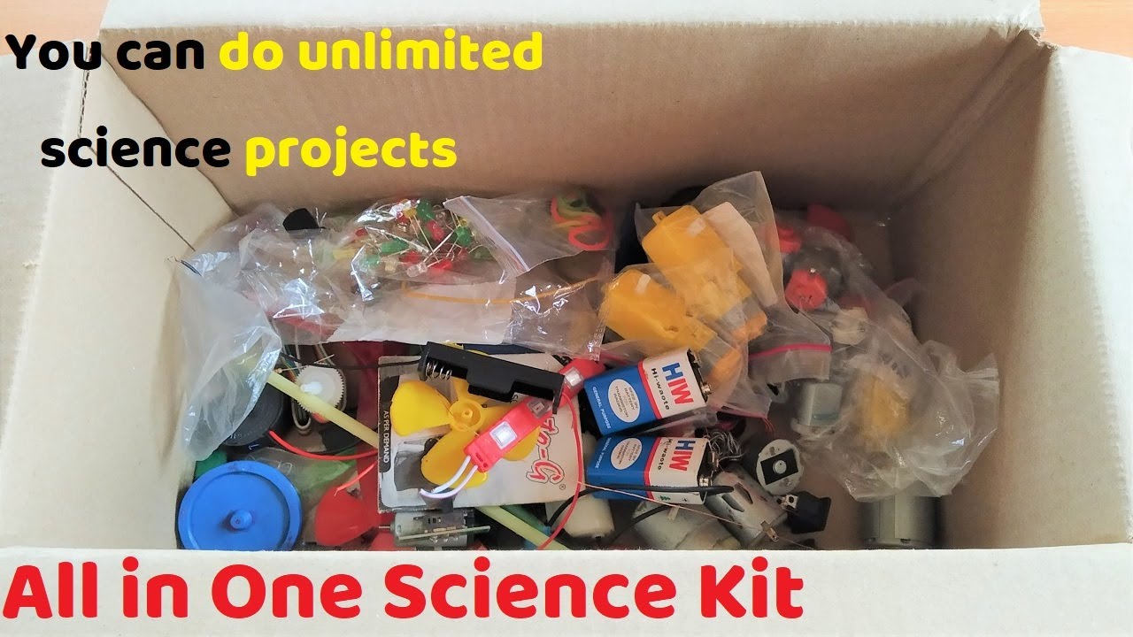 science kit unboxing | all in one components amazon kit | unbox papa ...