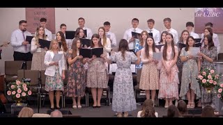 Розп'ятий Ісусе Христе ~ Пасха 2024 | Молодіжний Хор (Youth Choir) 1stUEBC Of Philadelphia