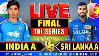 🔴 Live: India A vs Sri Lanka A, Final ODI | Tri Series | Cricket Match Today Score & Commentary screenshot 4