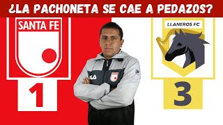 Santa Fe 1-3 Llaneros - Liga Dimayor 2025-II - Goles, Resumen y Polémicas