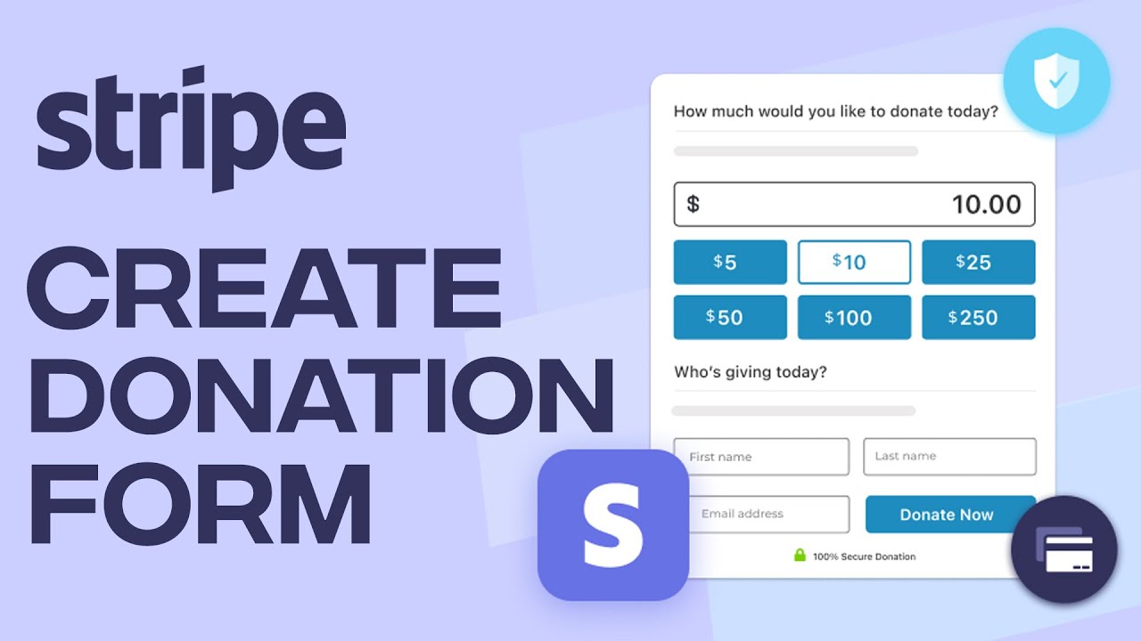 How To Make A Donation Form In Stripe Quick And Easy Stripe 