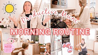 PRODUCTIVE MORNING ROUTINE OF A WORKING MUM | NEW 2021 MORNING ROUTINE | Emma Nightingale
