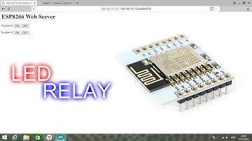 Esp8266 управление через интернет (Wifi control via Internet)