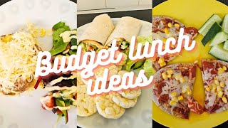 Budget lunch ideas  quick, easy and tasty! #frugal #lunch