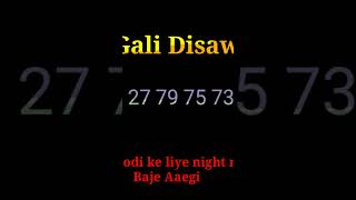Faridabad Ghaziabad Gali Disawar chart shorts video