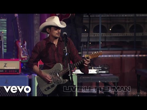 Brad Paisley - Then (Live on Letterman)