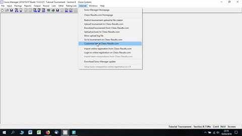 Swiss Manager   Generate Links To Other Tournaments