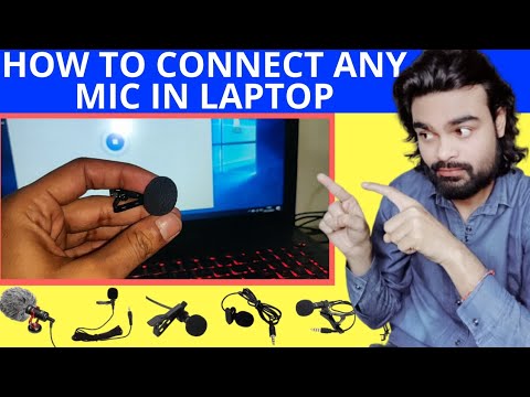 Video: Hoe Sluit Ik Een Microfoon Aan Op Mijn Laptop? Aansluiten Op Een Laptop Met één Connector. Hoe Kan Ik Een Draadloze En Een Bedrade Microfoon Aansluiten?