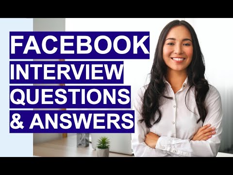 Pourquoi Travailler Sur Facebook Question D’Entretien