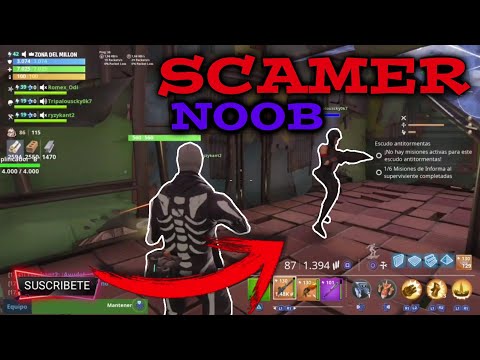 igvault de fortnite - scameando al scamer mas loco de fortnite fortnite salvar el mundo scameando scamers  scameando al scamer mas loco de fortnite fortnite salvar el mundo scameando scamers - igvault de fortnite