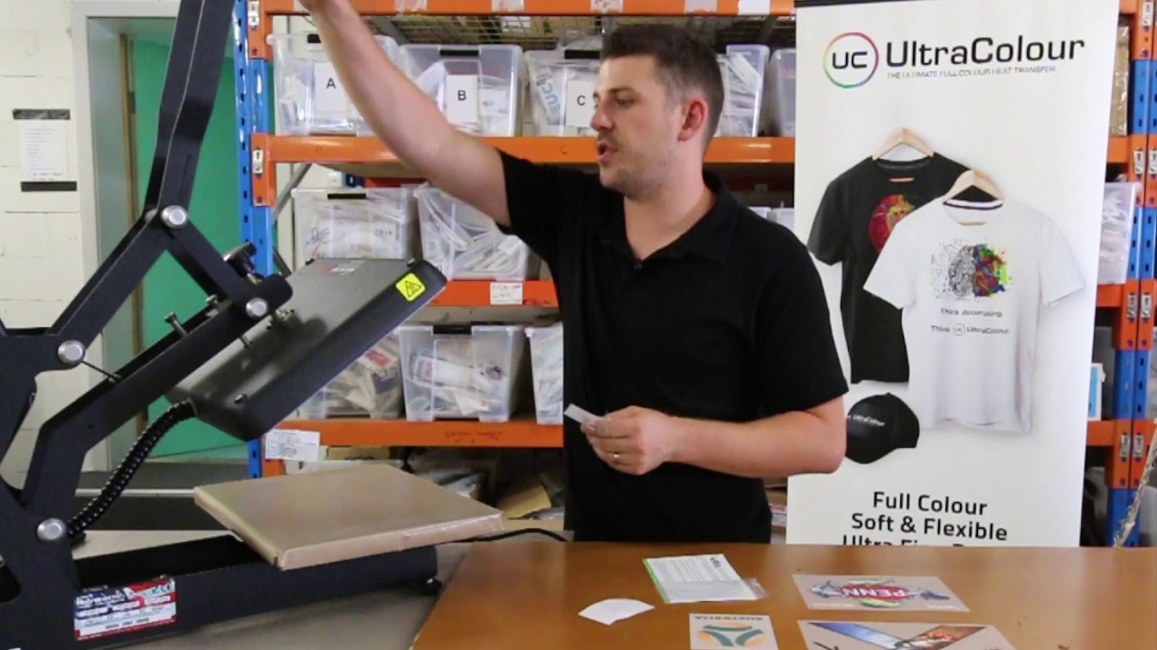 Vicon heat press calibration strips