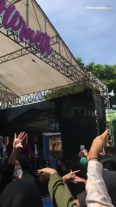 Ojo nangis Woro Widowati SMA 1 Trenggalek ambyar panggung