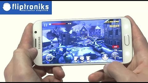 FRONTLINE COMMANDO: WW2 Galaxy S6 Gameplay - Fliptroniks.com
