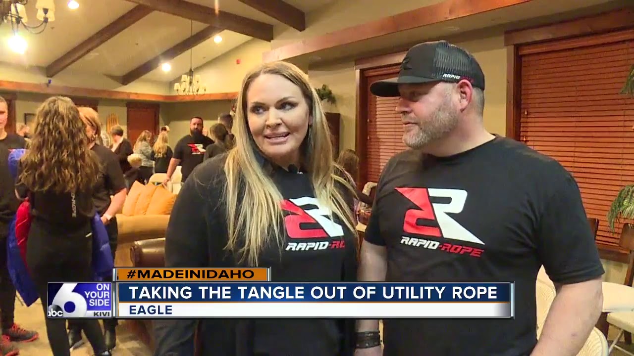 Made in Idaho: 'Rapid Rope' takes the tangle out of utility rope