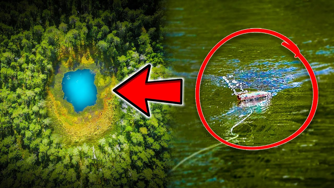 EXPLORING SUPER TINY WATER HOLES IN THE MIDDLE OF NOWHERE - Explosive Topwater strikes | Team Galant