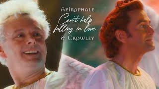 ► Aziraphale & Crowley | Can't help falling in love