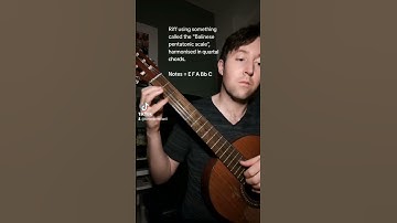 Balinese pentatonic scale riff #guitar #musictheory #scales