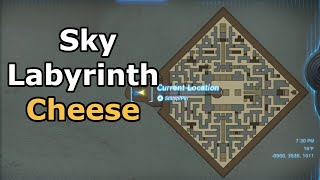 Lomei Sky Labyrinth Cheese | How to Complete the Sky Labyrinth | Zelda TOTK