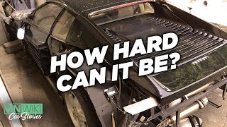 Sean always wanted to find a damaged ferrari rebuild. it seemed like
the perfect project, then he learned how hard they are buy and can
b...