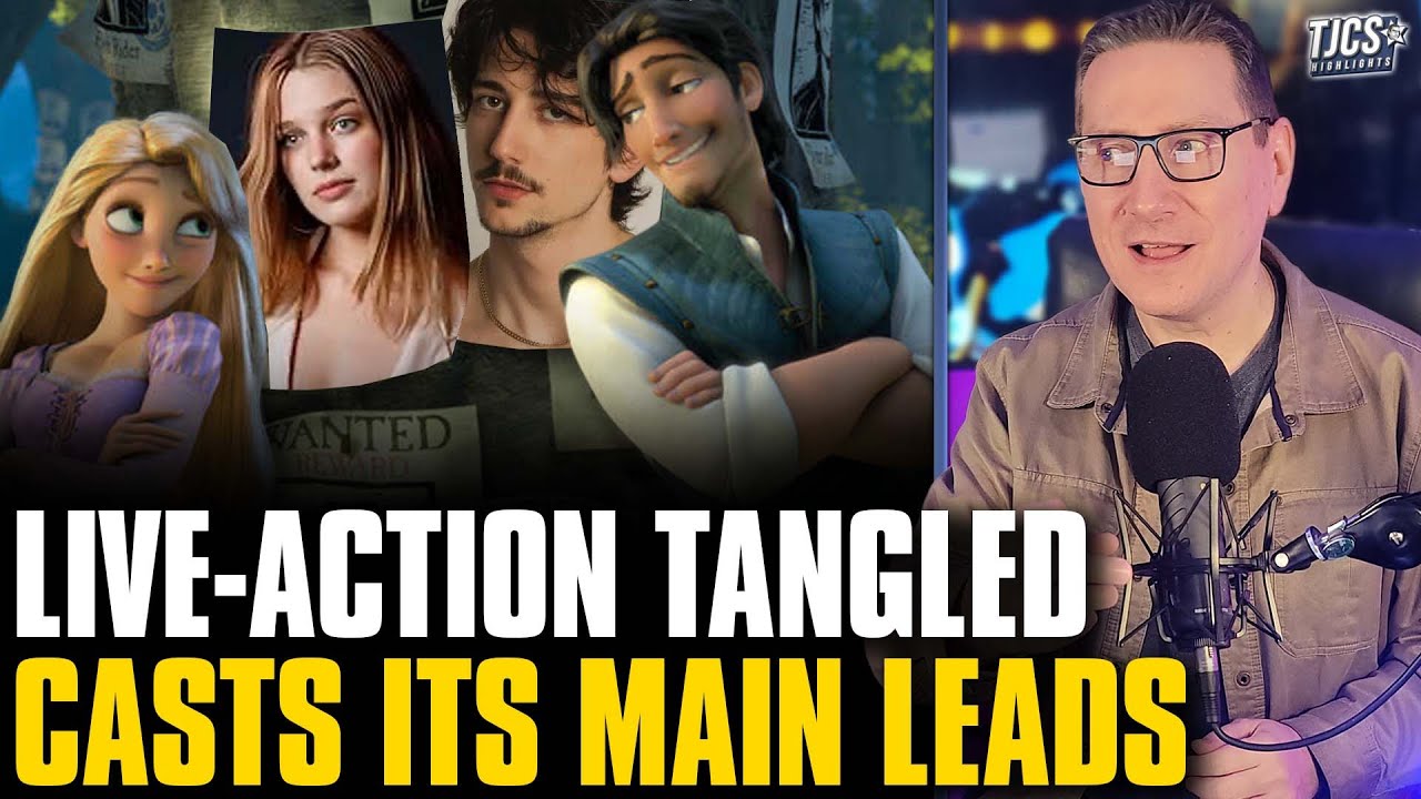 Disney’s Live Action Tangled Movie Casts Its 2 Main Leads