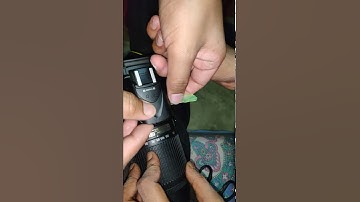 Nikon D5200 Built-In Flash Stuck got Fix #Shorts