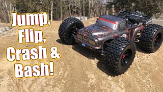 Drive On The Wild Side! Corally Dementor 4WD Stunt Monster Truck Review & Action | RC Driver