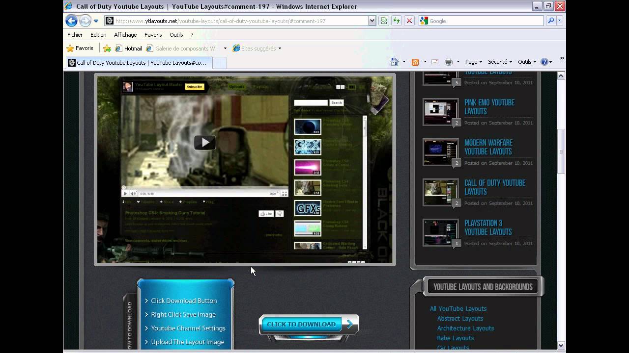 comment decorer sa chaine youtube