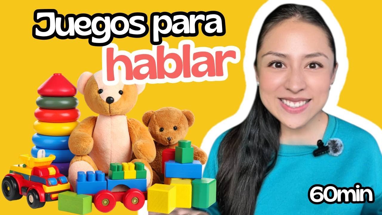 Estimulación del lenguaje para bebés y niños | Juegos y canciones para hablar | Spanish for babies