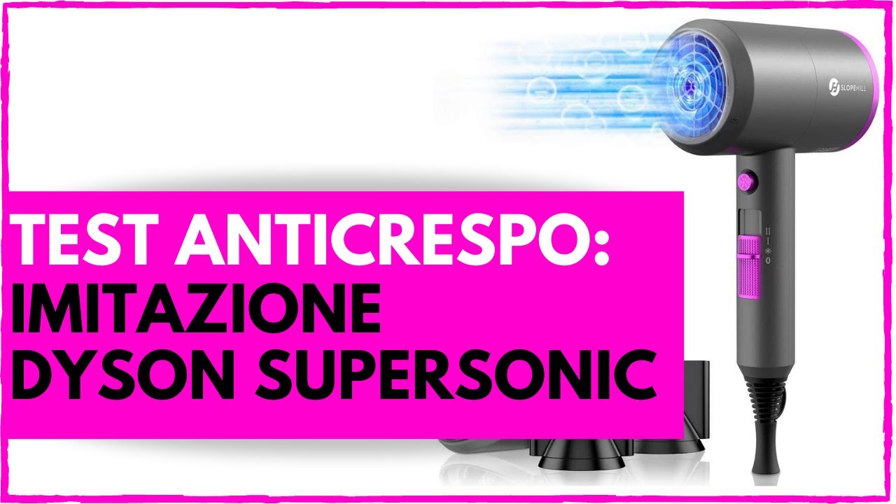 Imitazione Dyson Supersonic: testato l'effetto ANTICRESPO - YouTube
