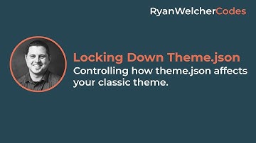 Controlling how a theme.json affects your classic WordPress theme | WordPress 5.9 Full Site Editing