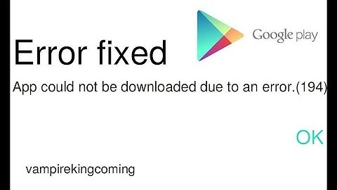 How to fix Google Play Store couldn