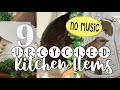No music upcycled kitchen items  diy  thrift flips  iod stampstransfers  milk paint