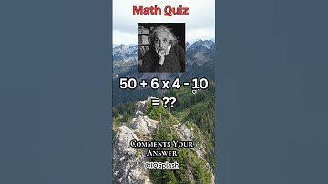 Math Quiz Can you solve this question #shorts #mathquiz #fypシ゚viral