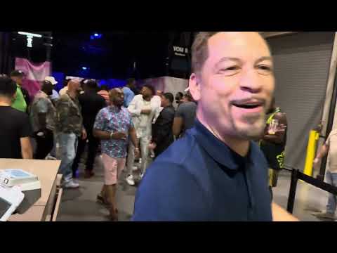 Backstage Pass: My thoughts of the fight & In the VIP Chris Brown, Tyson, Tracy Morgan, Charlo, Zab