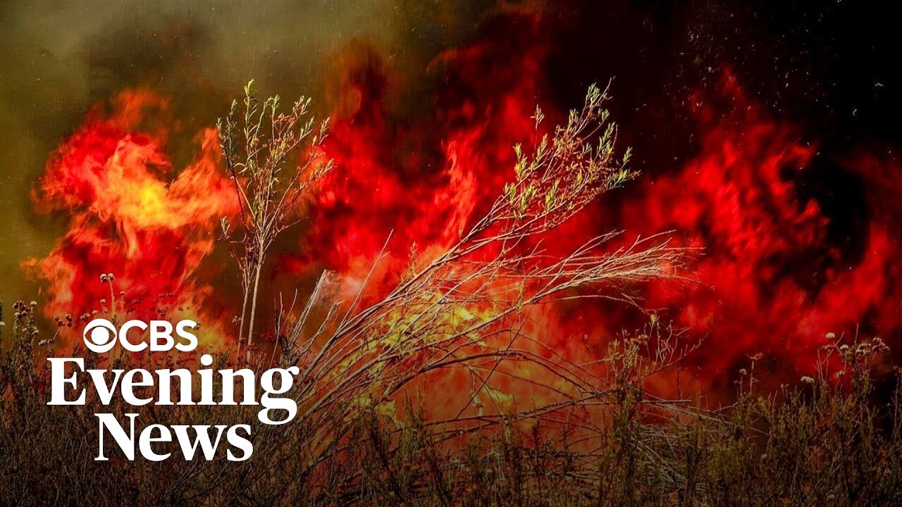 Largest California wildfire of 2025 reaches "mega fire" status Largest California wildfire of 2025 reaches "mega fire" status
