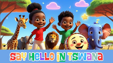 Say Hello in Tswana! Learn ‘Dumela’ with Thandi, Kofi & Zazi | @AfriBeats TV