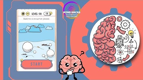 Brain Test: Build me a snowman please. | Level 172