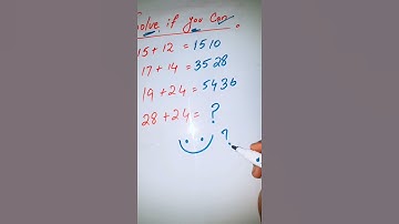 solve if you can #shorts #mathtricks #mathpuzzle