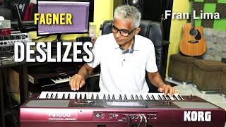 Deslizes - Fagner playback karaoke gvbt guitar video backing track  scrolling chords and lyrics 