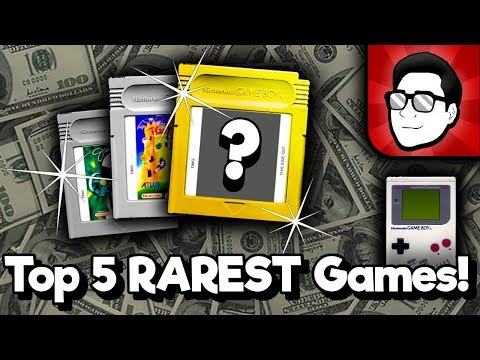 Top 5 RAREST Game Boy Games! (USA) | Nintendrew