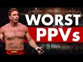 The 10 Worst UFC PPV Events Of All Time