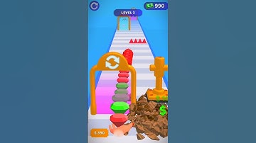 Gem 💎 Stack Epic gameplay #shorts #games #viral #funny