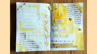 Yellow Journal /Journaing #shorts #yellowjournal #journal /Journal with me /Journal 2