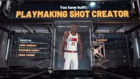 NBA 2k21 Best PLAYMAKING SHOT CREATOR BUILD "OP"
