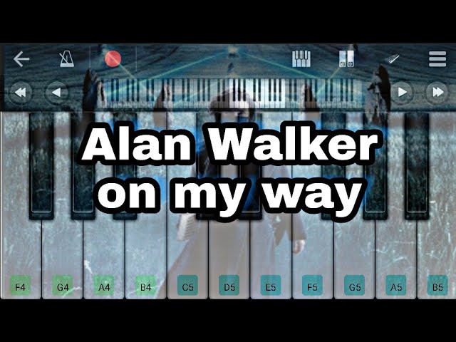 Alan Walker - On My Way Piano Tutorial🎹🎶❤ Chords - Chordify